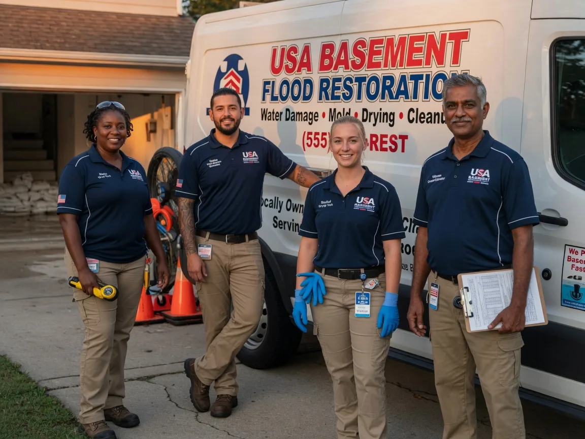Basement Flood Cleanup company in Adamsville, PA