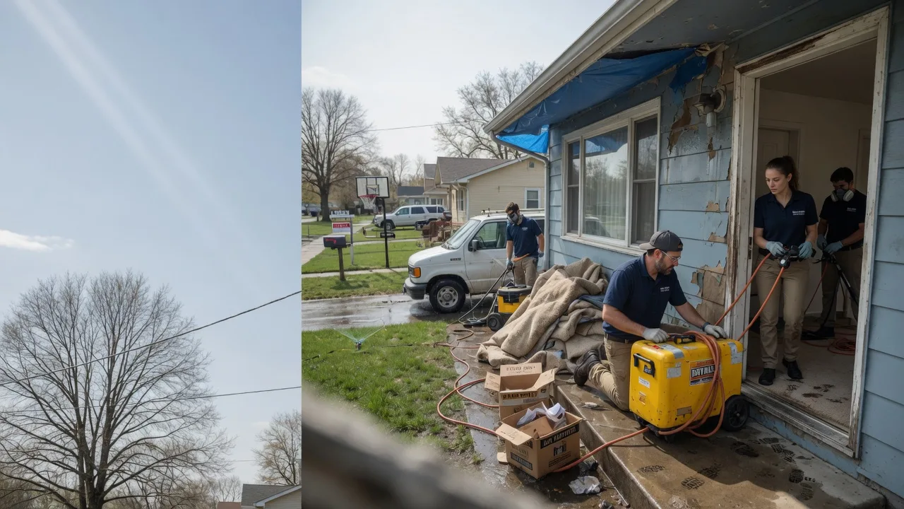 Basement Flood Cleanup in Adamsville, PA near me